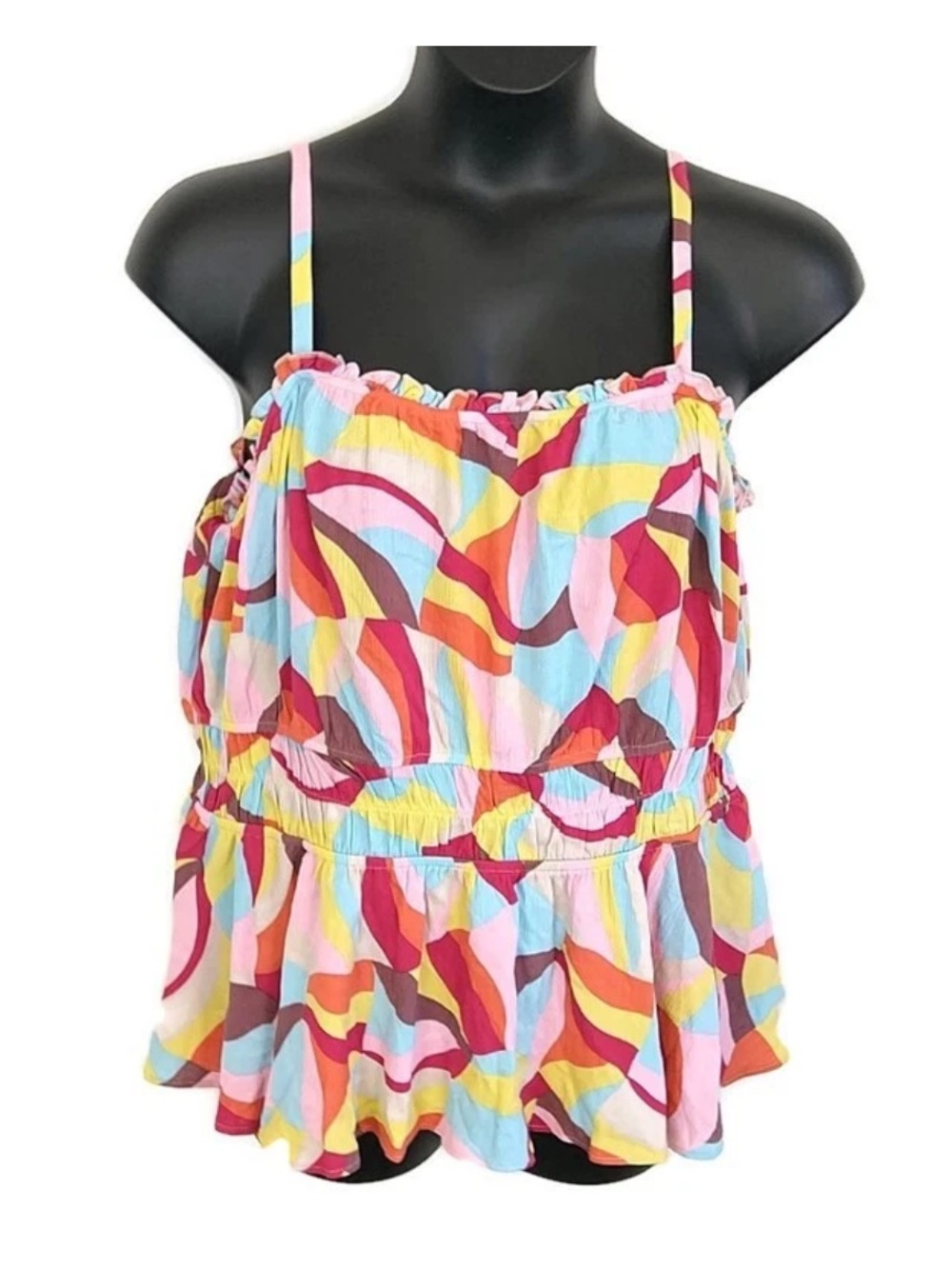 Torrid 2XL Peplum Tank Top